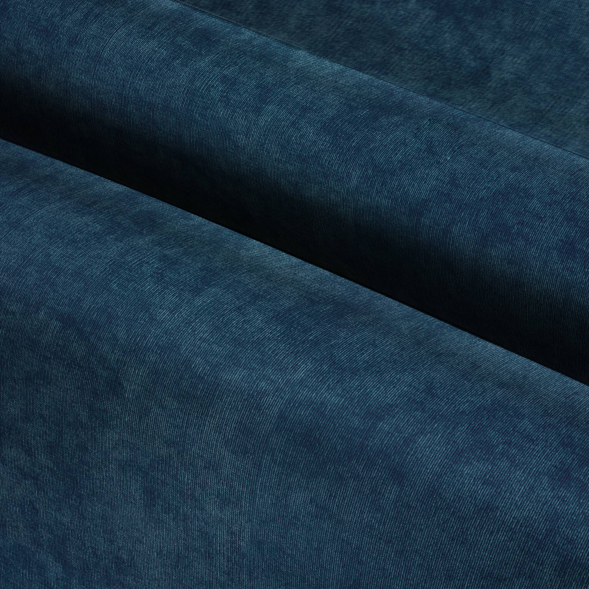 Springs Creative Modern Coastal Orleans Blue Mohair Fabric
